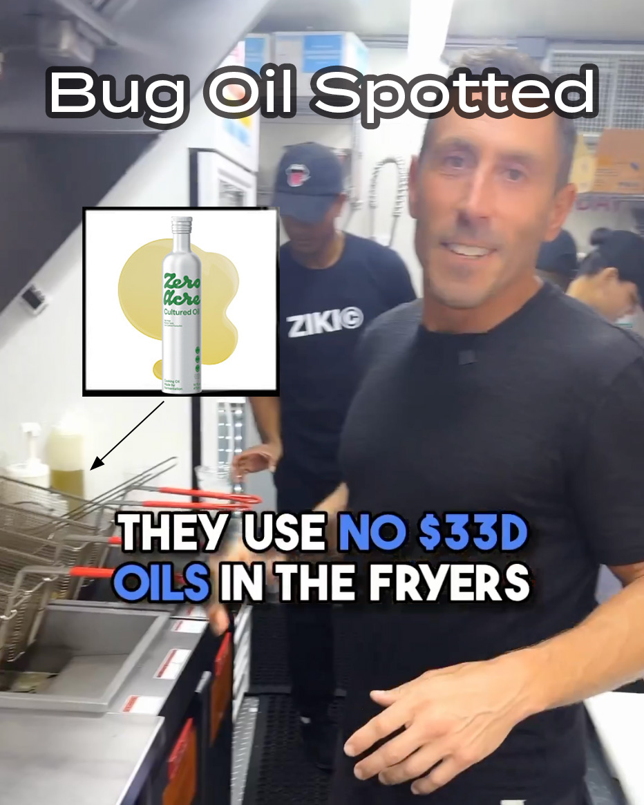Polling shows foodies reject the bug oil